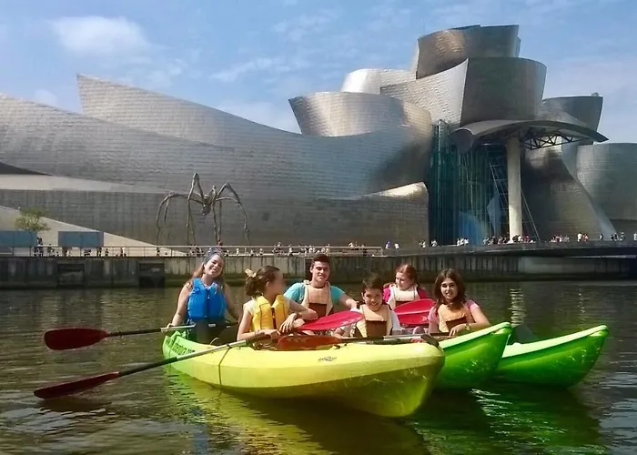 Frente Al Guggenheim Con Wifi Y Parking Privado Zbe -bajas Emisiones Gratis